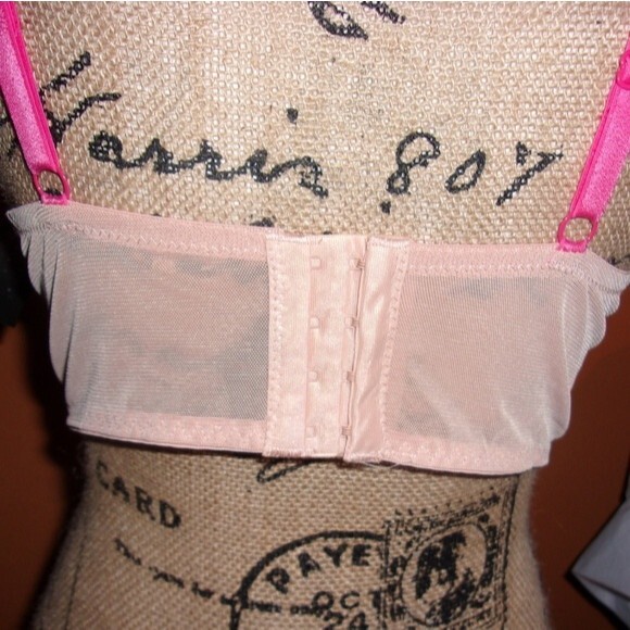 Youmita Coral Floral Embroidery Longline 34B Bra NWT - Picture 5 of 9